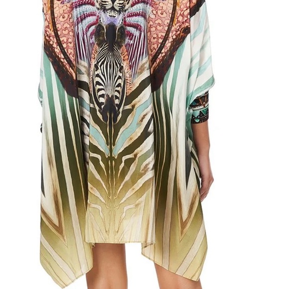Camilla, Short Kaftan With Cuff - Picture 5 of 9